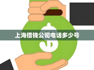 上海借钱公司电话多少号