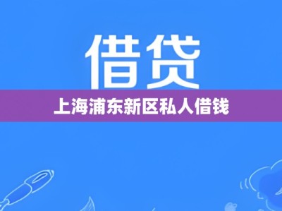 上海浦东新区私人借钱