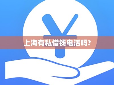上海有私借钱电活吗?